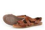Hee Sandalen in maat 39 Cognac, Kleding | Dames, Overige kleuren, Verzenden, Sandalen of Muiltjes, Zo goed als nieuw