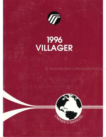 1995 FORD WINDSTAR INSTRUCTIEBOEKJE ENGELS (USA), Auto diversen, Handleidingen en Instructieboekjes