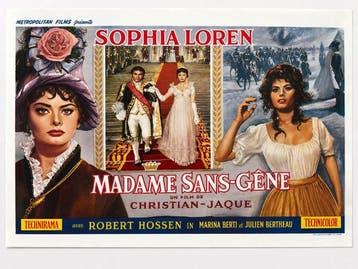 Sophia Loren – Vintage Belgische filmposters - 3 originele, Nieuw