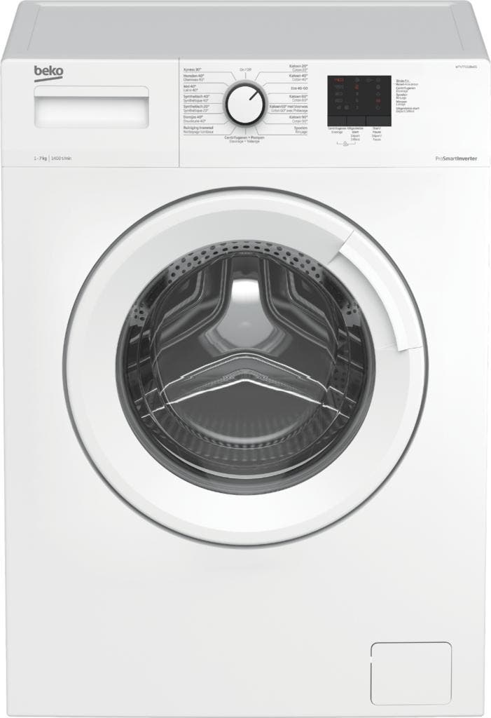 Beko WTV77111BW01 - Wasmachine - 7 kg - 1400 tpm -, Elektronische apparatuur, Wasmachines, Ophalen of Verzenden