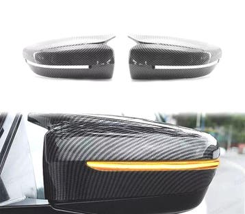 COQUES RÉTROVISEURS BMW G30 G31 G11 G12 15- LOOK M CARBONE, Verzenden