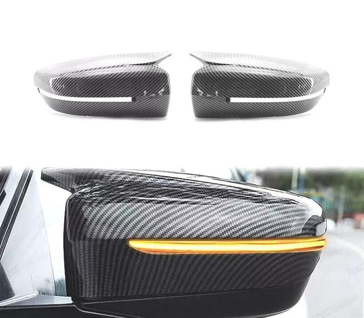 COQUES RÉTROVISEURS BMW G30 G31 G11 G12 15- LOOK M CARBONE, Autos : Pièces & Accessoires, Carrosserie & Tôlerie, Envoi