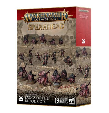 Spearhead Blades of Khorne Fangs of the Blood God (Warhammer, Ophalen of Verzenden