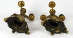 Candélabre - Bronze doré - Paire de chandelier