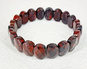 Armband van Cinnabar Natural uit India. Wijsheid. Harmonie