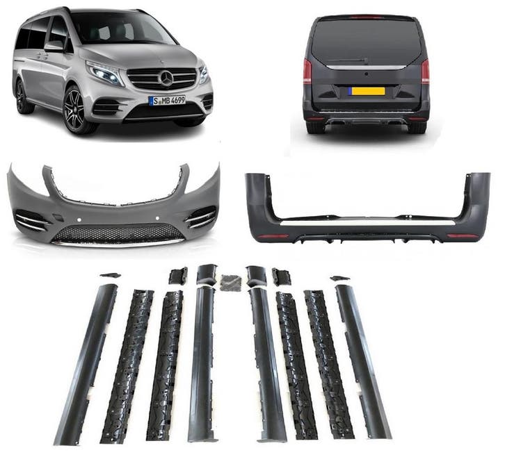 Bodykit | geschikt voor Mercedes-Benz | Vito / V-klasse 14-1, Auto diversen, Tuning en Styling, Verzenden