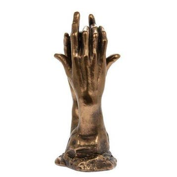 Auguste Rodin - sculptuur, Le Secret - Bronzed Hands
