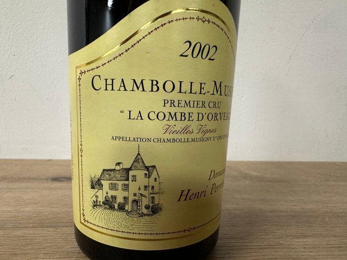 2002 Domaine Henri Perrot-Minot Chambolle-Musigny 1er cru La, Verzamelen, Wijnen