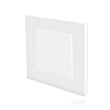 Opzetstuk - wit - open - vierkant - T.B.V inbouw module, Verzenden, Nieuw