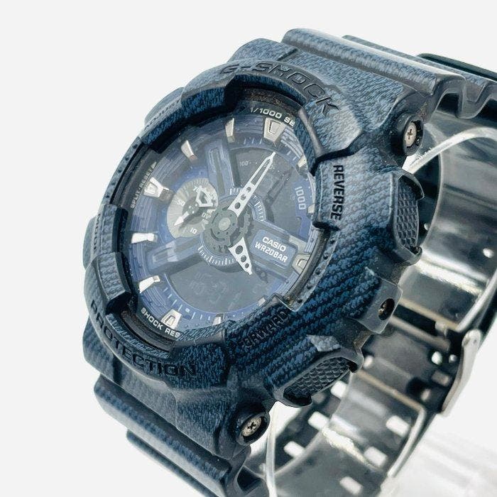 Casio - G-Shock GA-110DC Denimd Color Series - Zonder, Bijoux, Sacs & Beauté, Montres | Hommes