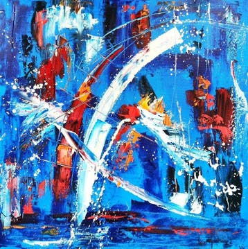 Luc Mora - Onde bleue