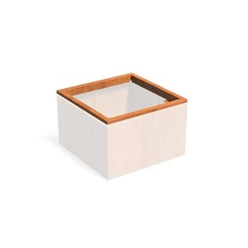 In-Lite Ready opzetrand - Cortenstaal - 100x100x8,9cm, Minder dan 30 cm, 100 cm of meer, Nieuw, Metaal