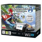 Wii U Console 32GB Zwart + Gamepad (Mario Kart 8 Fysieke..., Ophalen of Verzenden
