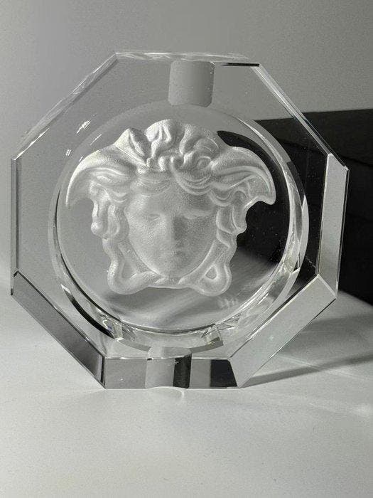 Verceram - Asbak - Octagonal Medusa Crystal Ashtray -, Antiek en Kunst, Antiek | Glaswerk en Kristal