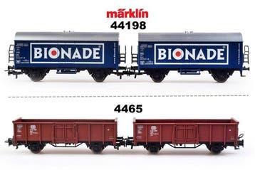 Märklin H0 - 44198, 4465, 4481, 4455, 4664 - Modeltrein