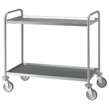 Serveerwagen | 2 Niveaus | 1000x500x960(h)mm Diamond, Verzenden, Nieuw in verpakking