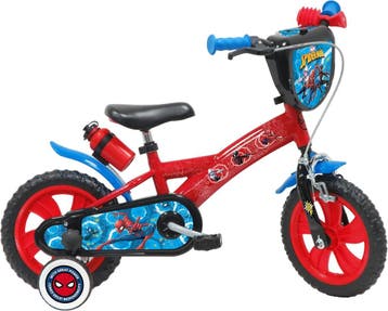 Spiderman kinderfiets 12 inch | Retour deal | 35% korting, Fietsen en Brommers, Zijwieltjes, Verzenden, Minder dan 16 inch, ATLAS