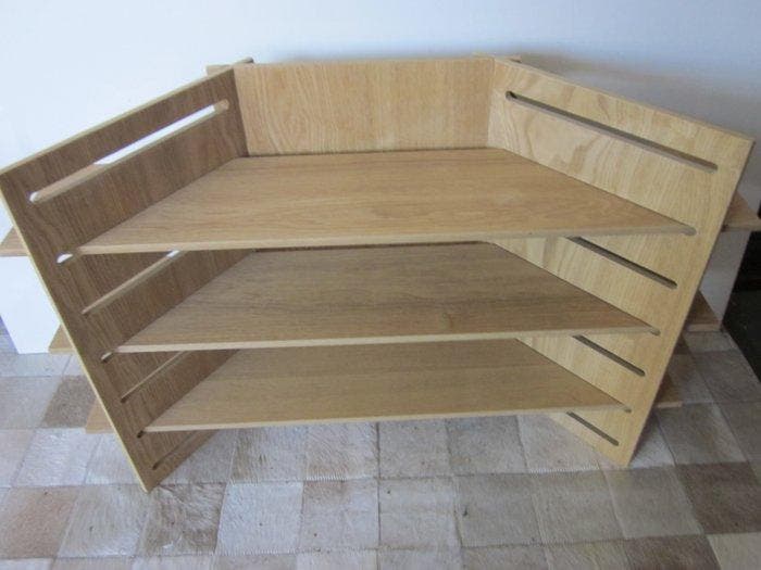 modulair rekje - Armoire - Bois - trois couches, Antiquités & Art, Art | Objets design