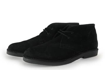 Manfield Veterschoenen in maat 44 Zwart, Verzenden, Veterschoenen