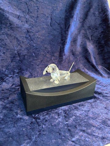 Swarovski - Beeldje - Dachshund mini - 014388 - Box +
