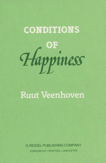 Conditions of Happiness - Ruut Veenhoven - 9789027717924 - H, Boeken, Verzenden, Nieuw