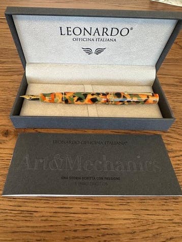 Momento Zero Arlecchino - gold trim Leonardo Pens - Zonder