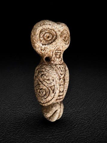 Taino-cultuur uil-idool uit de 10e tot 15e eeuw na Christus
