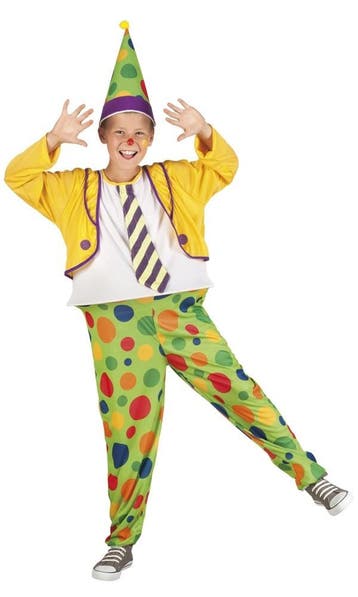 Clownspak Kind, Kinderen en Baby's, Carnavalskleding en Verkleedspullen, Verzenden, Nieuw