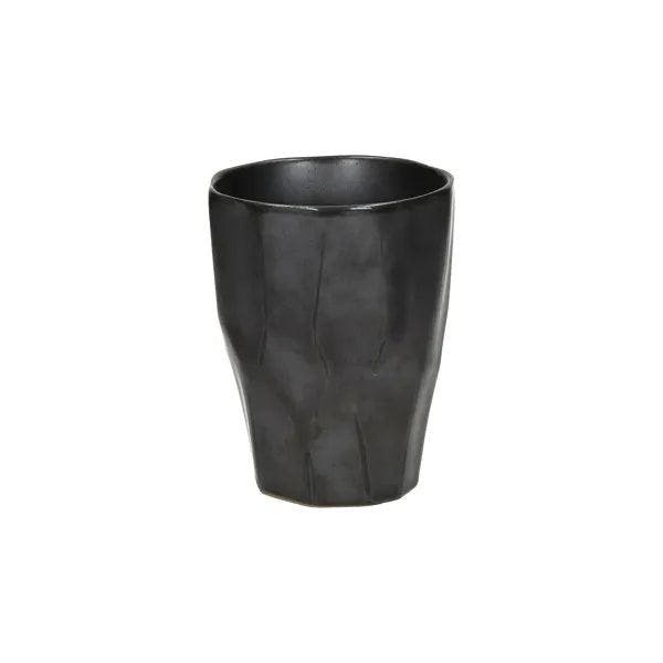 Pomax Barista Beker - Steengoed - Chocolade - 8,2 x 10 cm, Huis en Inrichting, Keuken | Servies, Nieuw, Verzenden