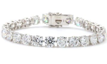Armband - 18 karaat Witgoud - 24.90ct. tw. Diamant, Nieuw