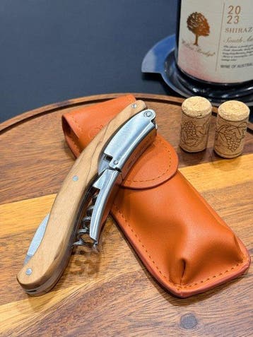 Legnoart - Flessenopener - Wordt geleverd met een opbergtas