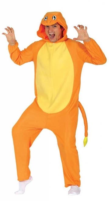 Pokemon Onesie Charmander L, Verzenden