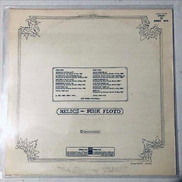 Pink Floyd - Relics (Greek Pressing) - Album LP (article