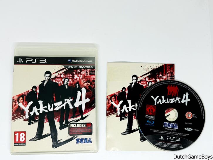 Playstation 3 / PS3 - Yakuza 4, Games en Spelcomputers, Games | Sony PlayStation 3, Gebruikt, Verzenden
