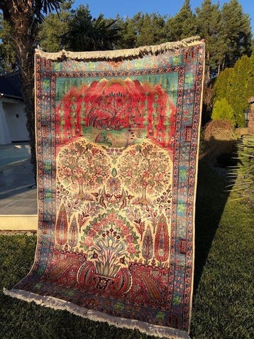 Nouvelle soie Ghoum - Tapis - 200 cm - 120 cm