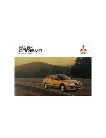 2001 MITSUBISHI CARISMA INSTRUCTIEBOEKJE NEDERLANDS, Auto diversen, Handleidingen en Instructieboekjes, Ophalen of Verzenden