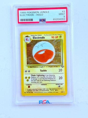 Pokémon - 1 Graded card - Electrode - PSA - WOTC, Nieuw