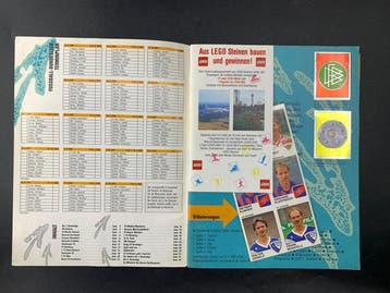 1989/90 Panini Sticker Album Fussball 90 (Bundesliga, Nieuw