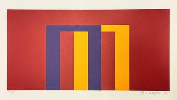Paul Osipow (1939) - Geometric composition II