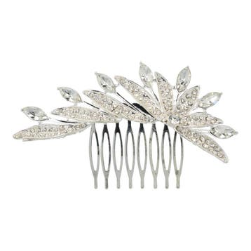 Haarspeld Sierkam Opsteekkam 9cm - Waaier Vorm - Strass, Handtassen en Accessoires, Nieuw