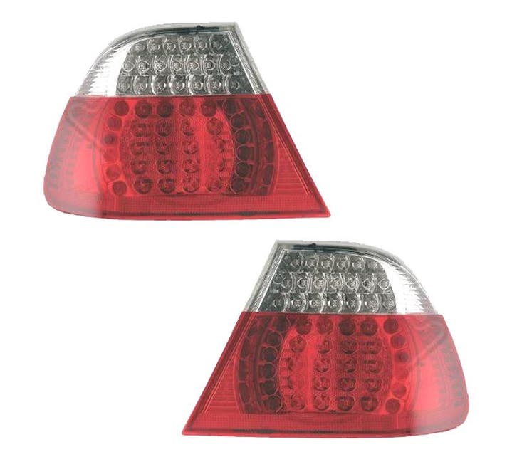 Feux Arrière Pour Bmw E46 Coupé 03-06 Led Blanc Rouge, Auto-onderdelen, Verlichting, Verzenden