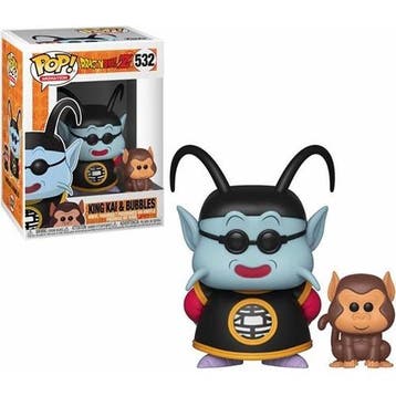 Funko Pop! Dragon Ball Z - King Kai &amp; Bubbles #532, Verzamelen, Poppetjes en Figuurtjes, Verzenden, Nieuw