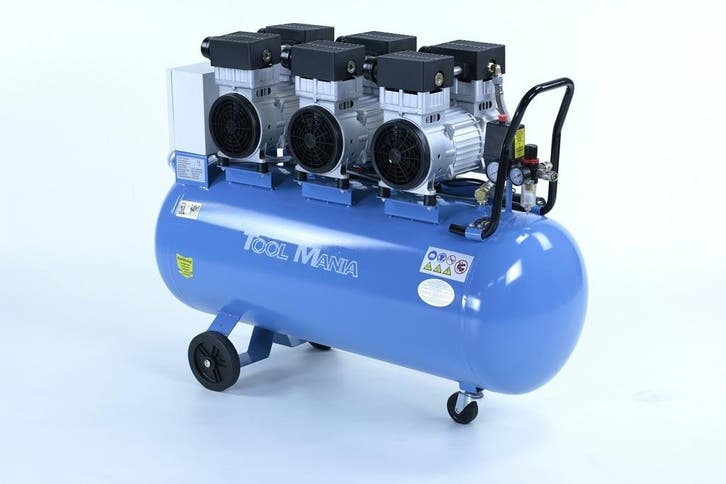 TM 150 Liter Professionele Low Noise Compressor 4,5HP 230v, Auto diversen, Autogereedschap, Verzenden