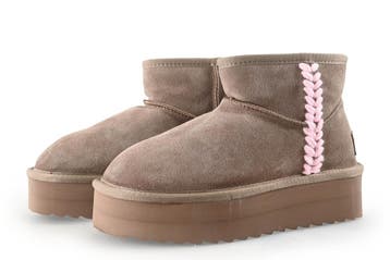Ugg Enkellaarzen in maat 36 Beige, Kleding | Dames, Schoenen, Verzenden, Beige, Lage of Enkellaarzen, Zo goed als nieuw
