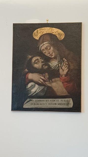 Luis de Morales (1509-1586), Navolger van - Mater dolorosa