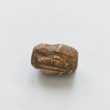 Siamois ancien Terre cuite Talisman en perle de Bouddha