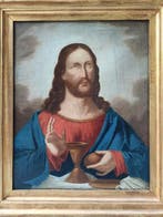 Scuola di Carlo Dolci (XVIII-XIX), Navolger van - Cristo