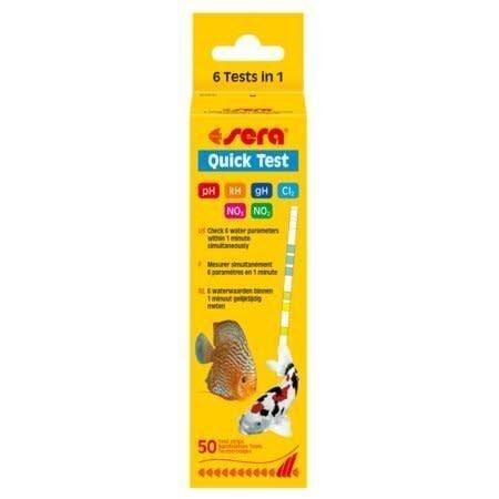Sera Quik test - teststrips - test strips - 50 stuks, Animaux & Accessoires, Poissons | Aquariums & Accessoires, Envoi