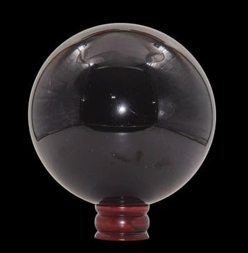 8,7 kg Zwarte obsidiaan kristallen bol – 19,5 cm – Mexico