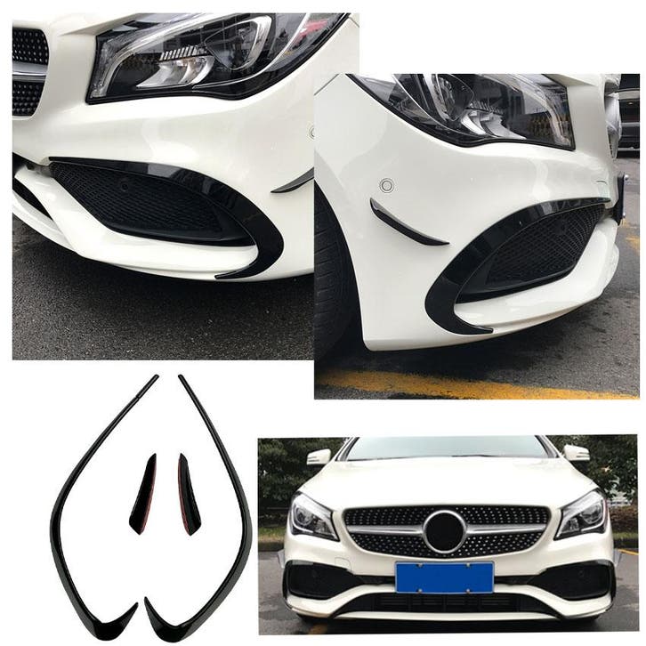 FRONT SPOILER FLAPS GESCHIKT VOOR MERCEDES W117 CLA-KLASSSE, Autos : Divers, Accessoires de voiture, Envoi
